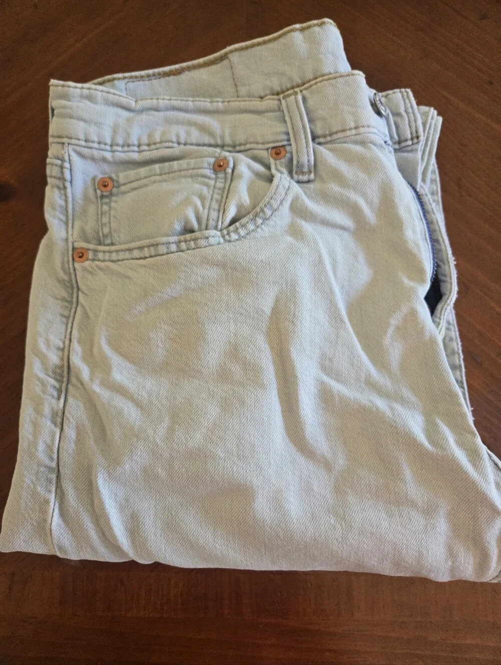 501 Light Blue Men’s Jeans - Classic Casual Fit W33 L 29